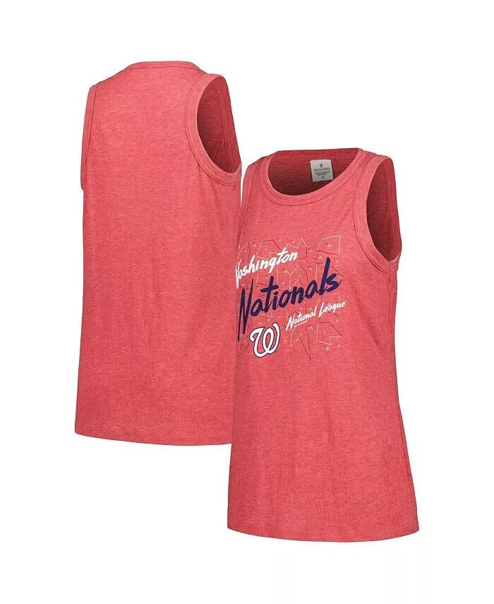 Женская красная майка Washington Nationals с высоким воротом из марли Soft As A Grape
Женская красная майка Washington Nationals с высоким воротом из марли Soft As A Grape
