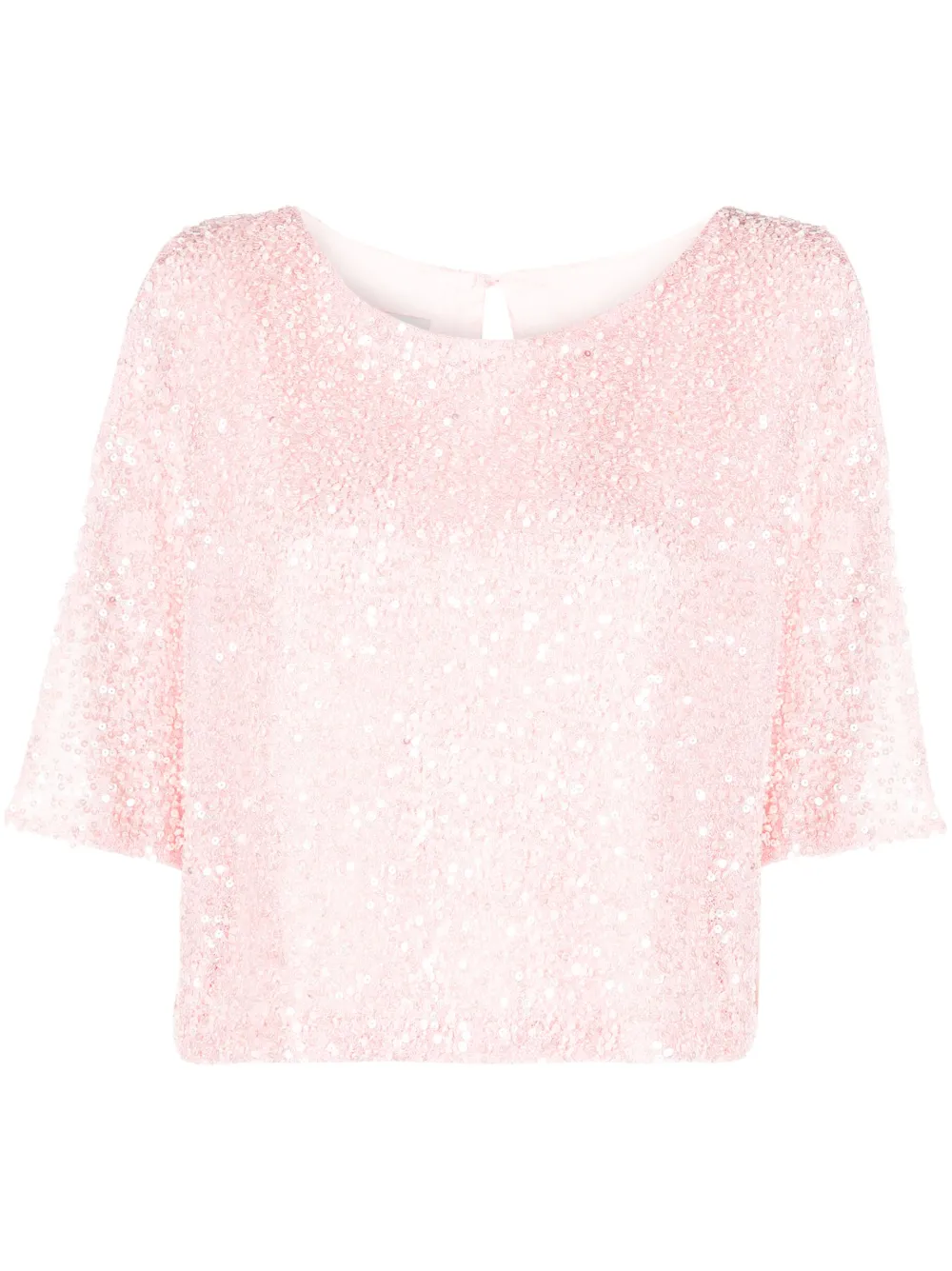Шелковая блузка с пайетками Fely Campo, розовый
Шелковая блузка с пайетками Fely Campo, розовый