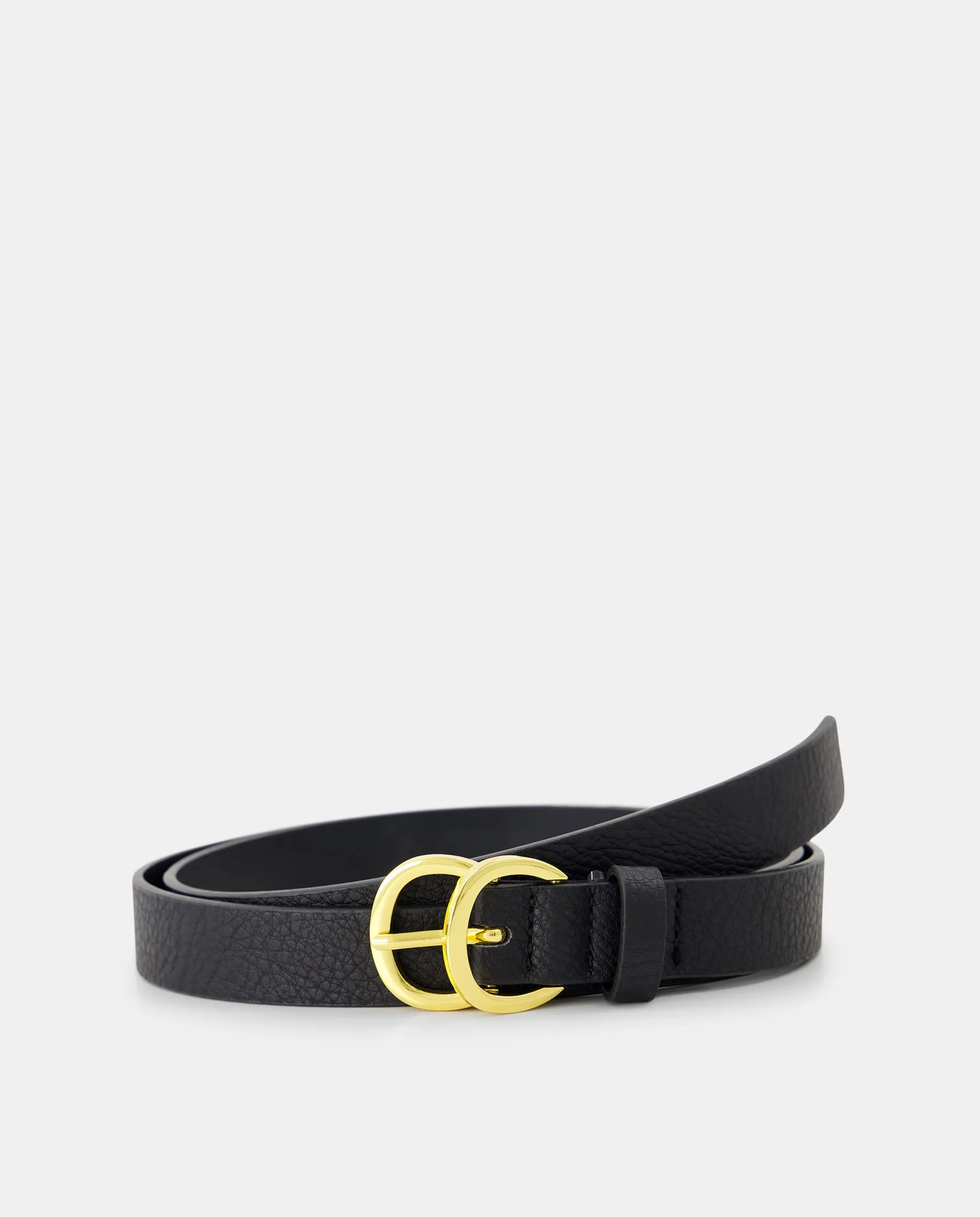 Ремень с двойной пряжкой Tintoretto, черный
Ремень с двойной пряжкой Tintoretto, черный