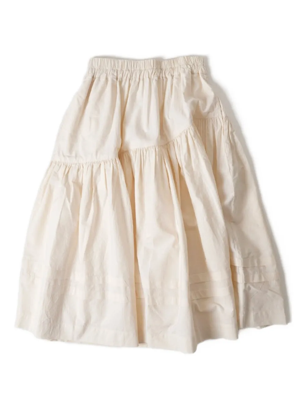 Многоярусная юбка А-силуэта на эластичном поясе STORY mfg., нейтральный
Многоярусная юбка А-силуэта на эластичном поясе STORY mfg., нейтральный