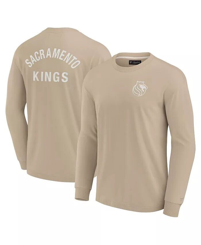 Мужская и женская супермягкая футболка цвета хаки Sacramento Kings Elements с длинным рукавом Fanatics Signature, бежевый
Мужская и женская супермягкая футболка цвета хаки Sacramento Kings Elements с длинным рукавом Fanatics Signature, бежевый