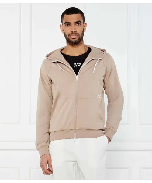 Толстовка Regular fit Ea7, бежевый 
Толстовка Regular fit Ea7, бежевый