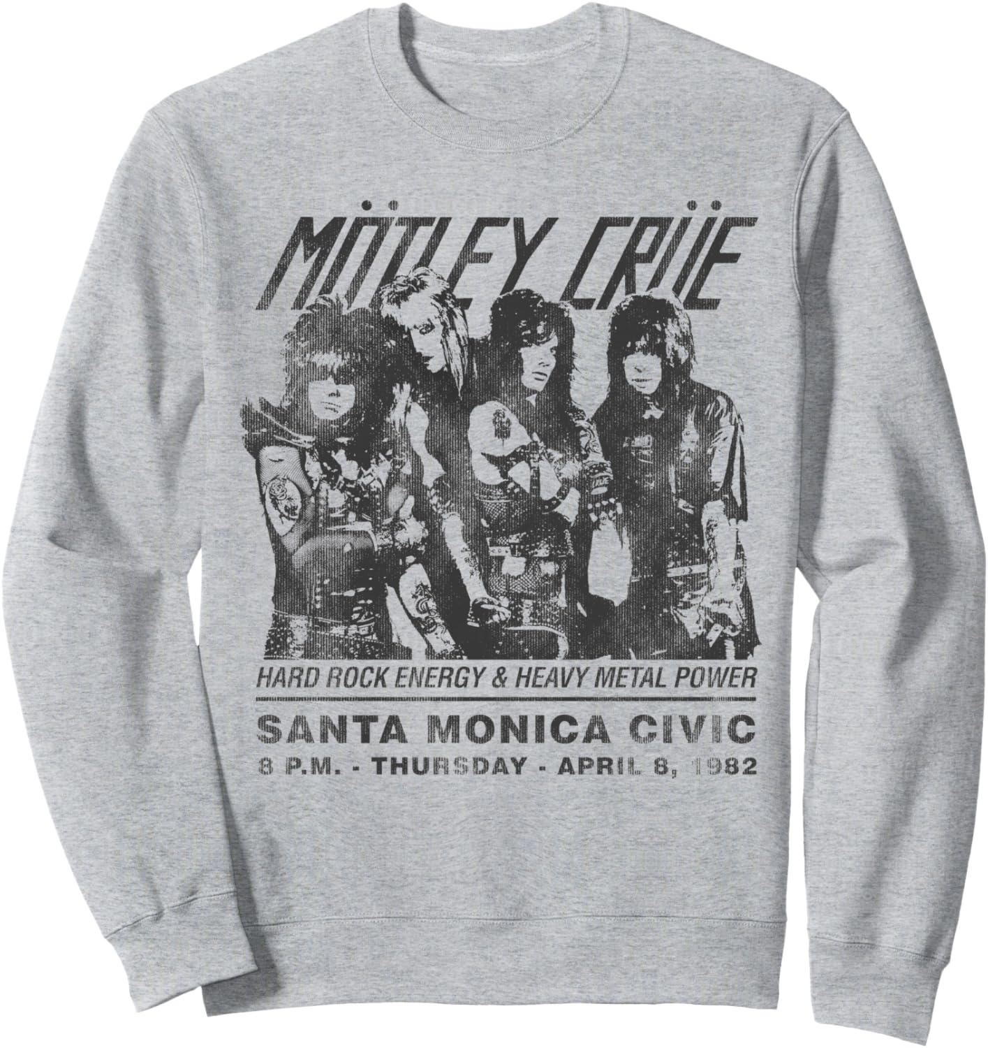 Толстовка Mtley Cre - Santa Monica Civic Auditorium Motley Crue Official, серый
Толстовка Mtley Cre - Santa Monica Civic Auditorium Motley Crue Official, серый