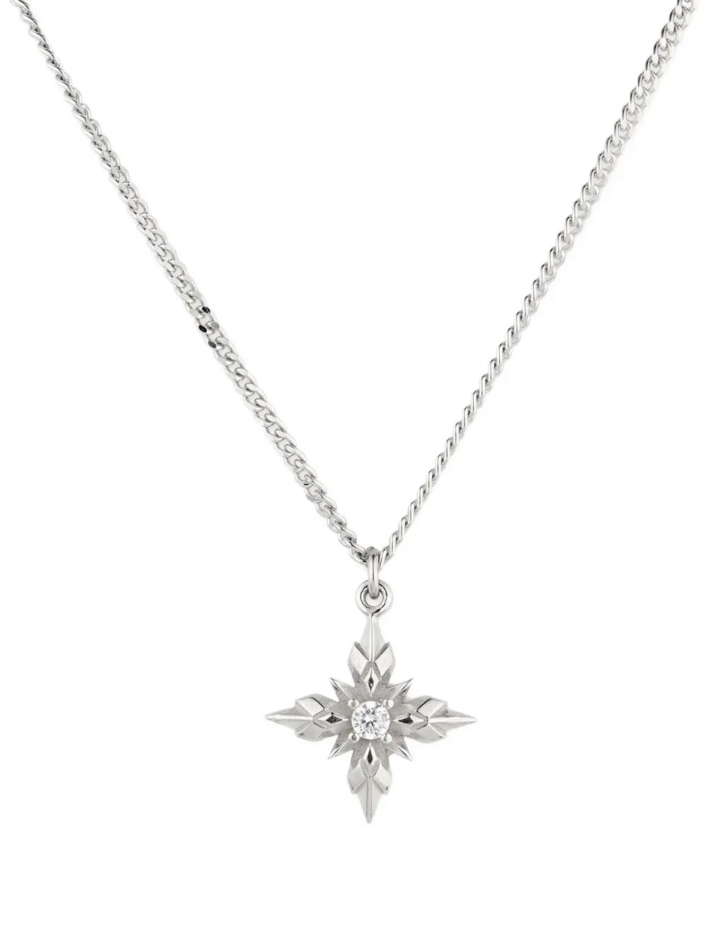 Колье с подвеской в виде звезды Stella Ventis Emanuele Bicocchi, серебристый
Колье с подвеской в виде звезды Stella Ventis Emanuele Bicocchi, серебристый