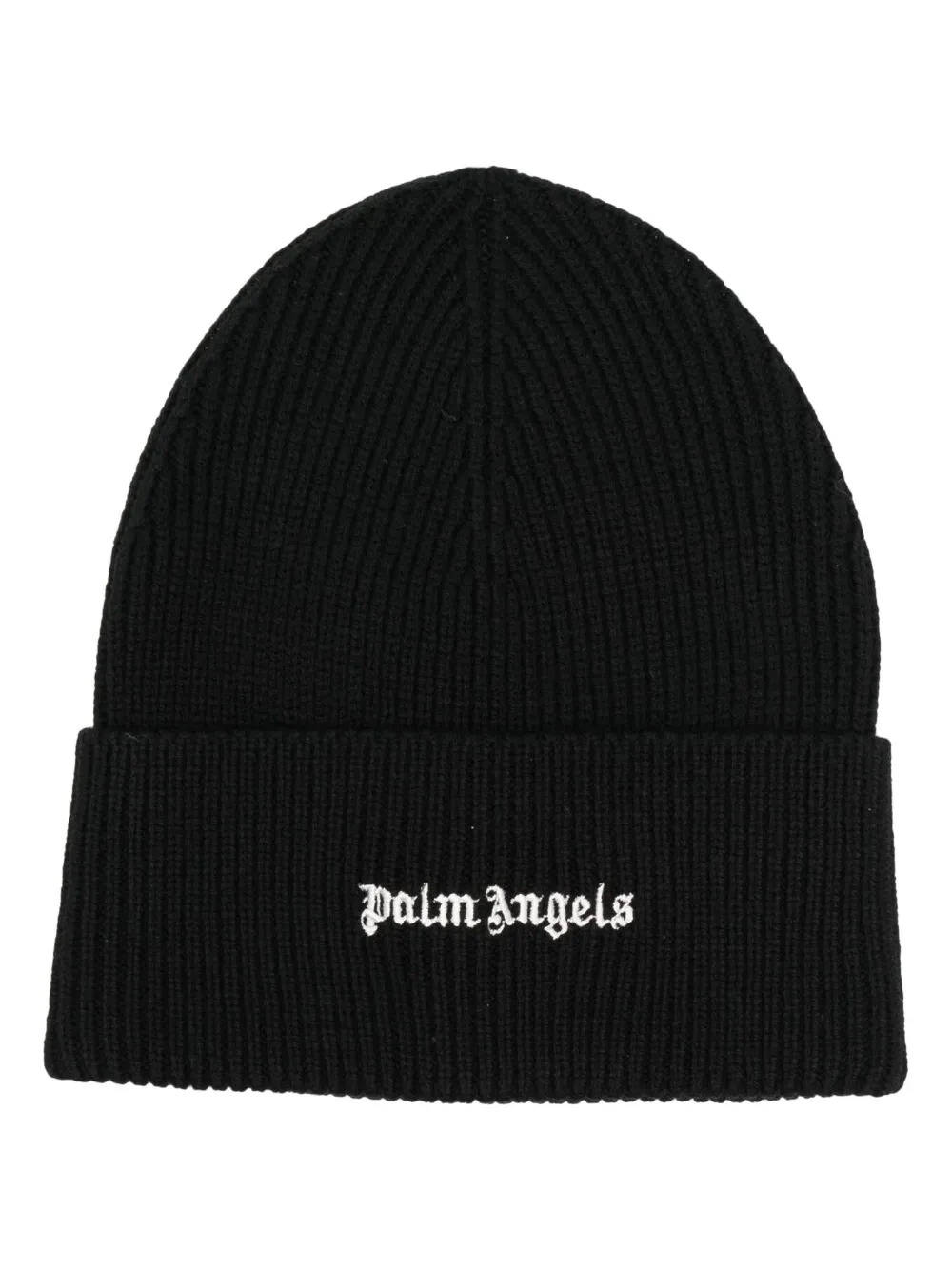 Шапка бини в рубчик с вышитым логотипом Palm Angels, черный
Шапка бини в рубчик с вышитым логотипом Palm Angels, черный