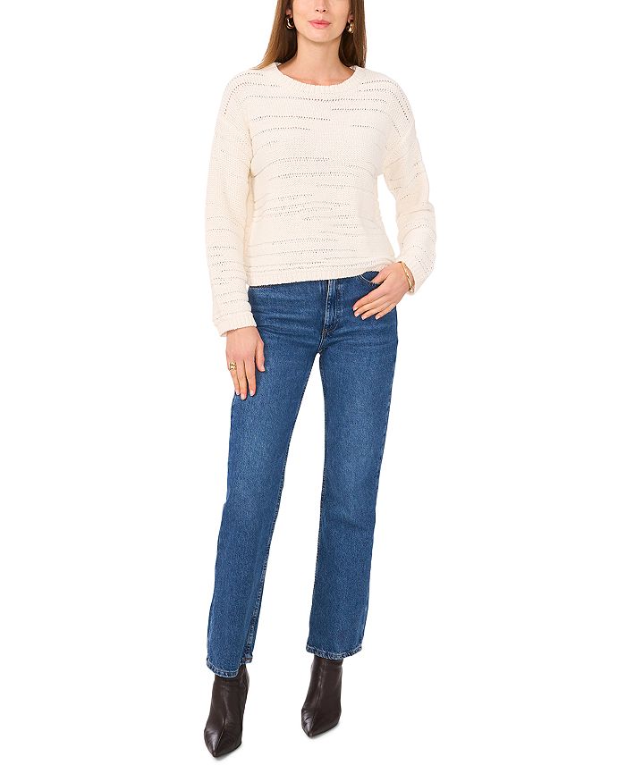 Свитер с круглым вырезом VINCE CAMUTO, белый
Свитер с круглым вырезом VINCE CAMUTO, белый