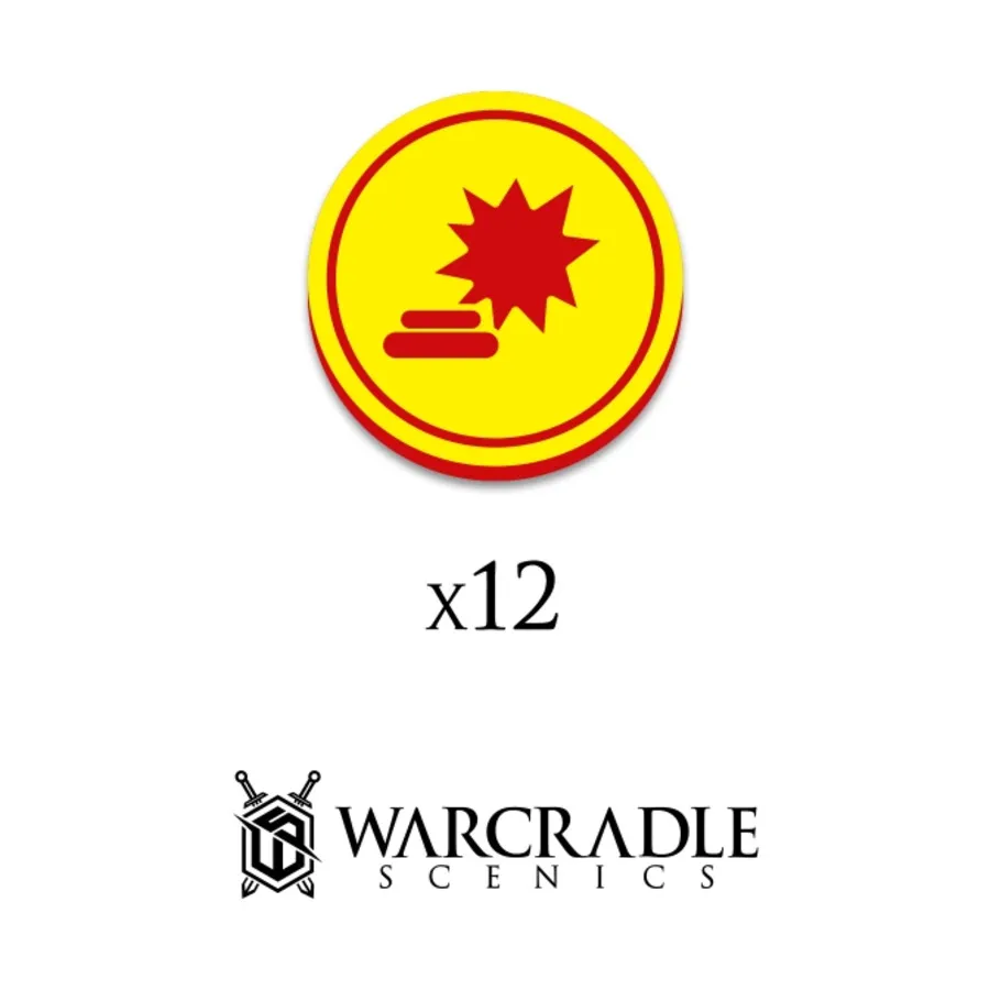 Маркер цели наземной мины, Wild West Exodus - Hero Tokens (Warcradle Studios)
Маркер цели наземной мины, Wild West Exodus - Hero Tokens (Warcradle Studios)