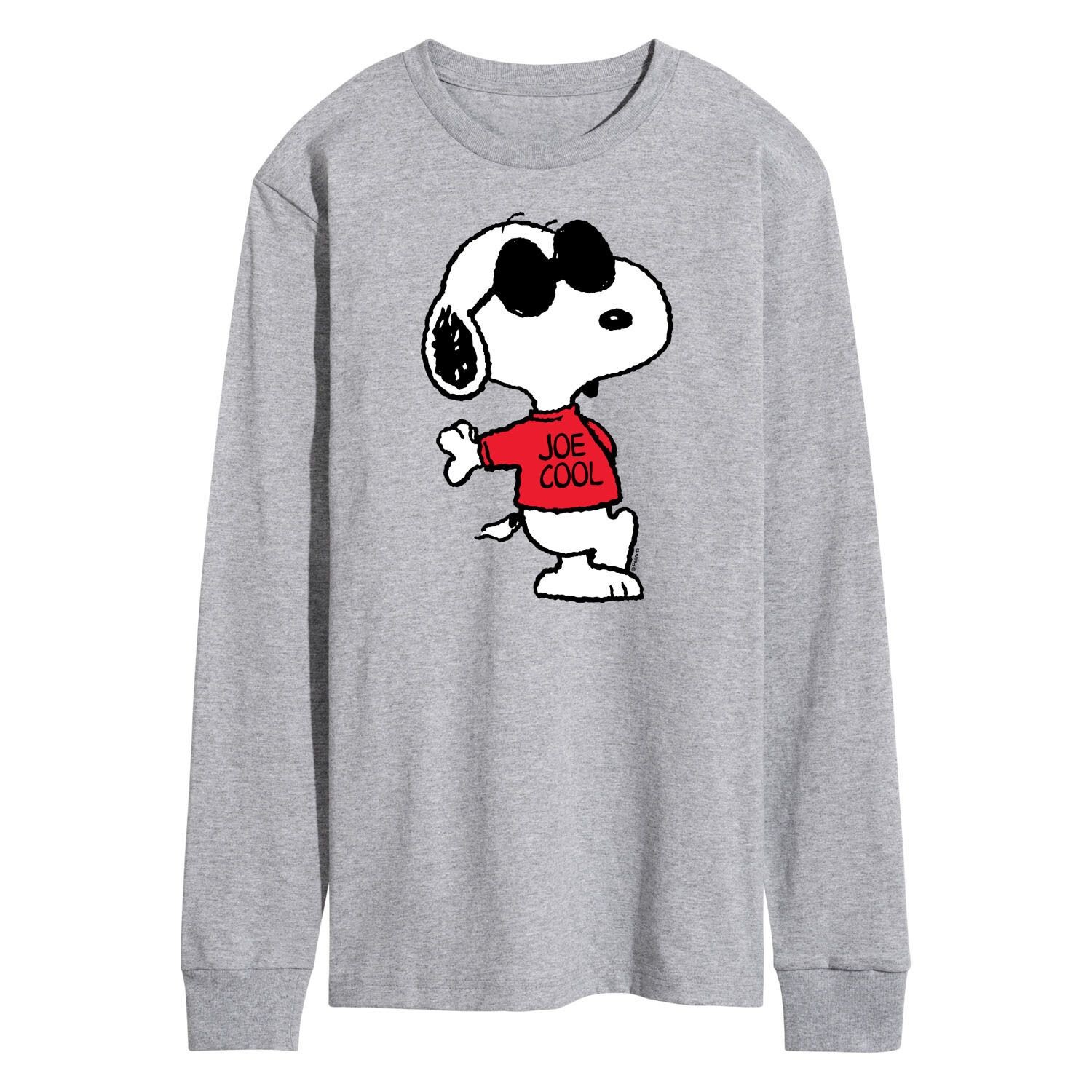 Мужская футболка с длинными рукавами и рисунком Peanuts Joe Cool Licensed Character
Мужская футболка с длинными рукавами и рисунком Peanuts Joe Cool Licensed Character