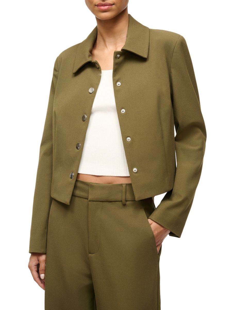 Пиджак Marino Tailored Staud, цвет Sergeant Green
Пиджак Marino Tailored Staud, цвет Sergeant Green