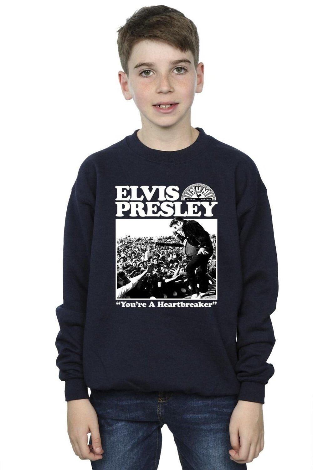 Толстовка «Сердцеедка» Elvis Presley, темно-синий
Толстовка «Сердцеедка» Elvis Presley, темно-синий