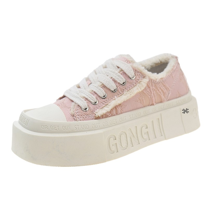 Низкие детские скейтерские кроссовки YUZHAOLIN, розовый
Низкие детские скейтерские кроссовки YUZHAOLIN, розовый