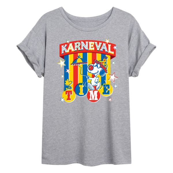 Футболка Juniors' peanuts karneval time большого размера Licensed Character, серый
Футболка Juniors' peanuts karneval time большого размера Licensed Character, серый
