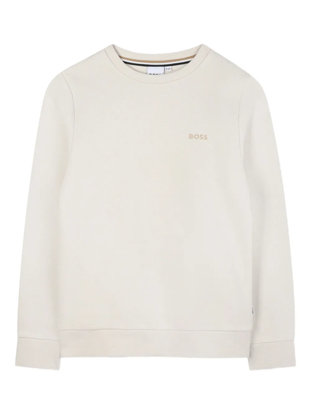 Толстовка с вышитым логотипом BOSS Kidswear, нейтральный 
Толстовка с вышитым логотипом BOSS Kidswear, нейтральный