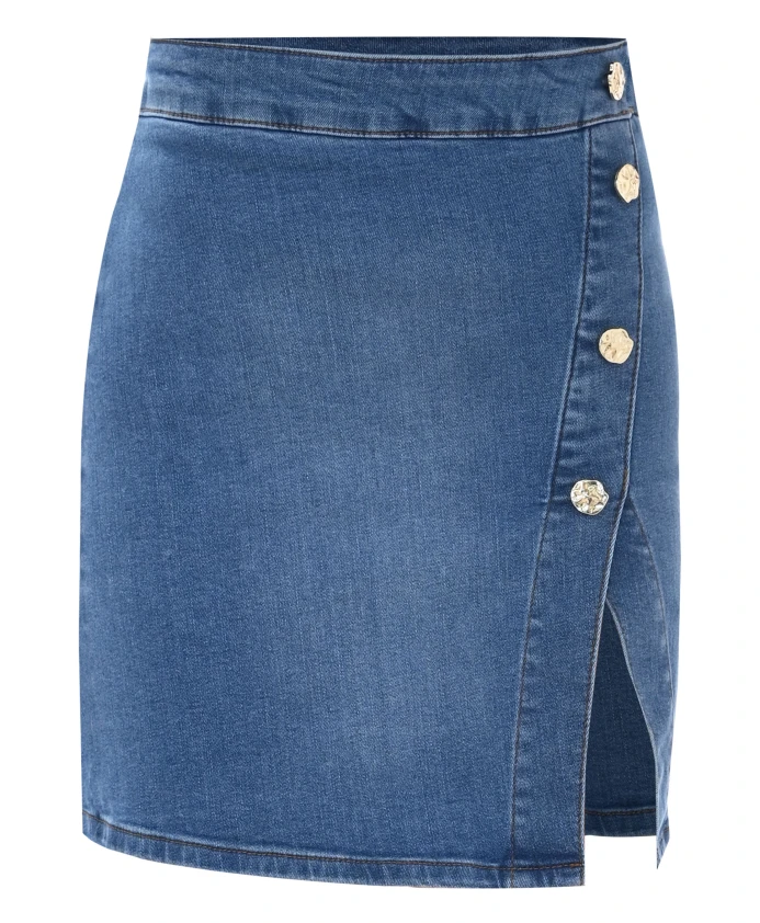 Стильная джинсовая юбка Kocca, синий
Стильная джинсовая юбка Kocca, синий