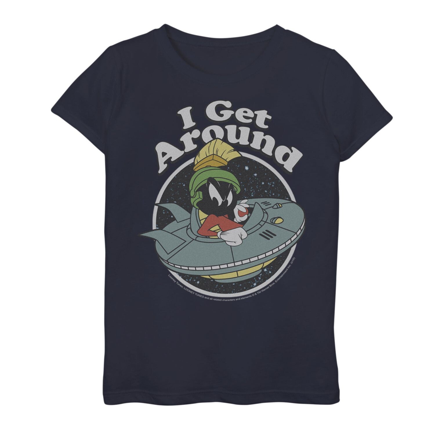 Футболка с графическим текстом Looney Tunes Marvin Getaround для девочек 7–16 лет Licensed Character
Футболка с графическим текстом Looney Tunes Marvin Getaround для девочек 7–16 лет Licensed Character