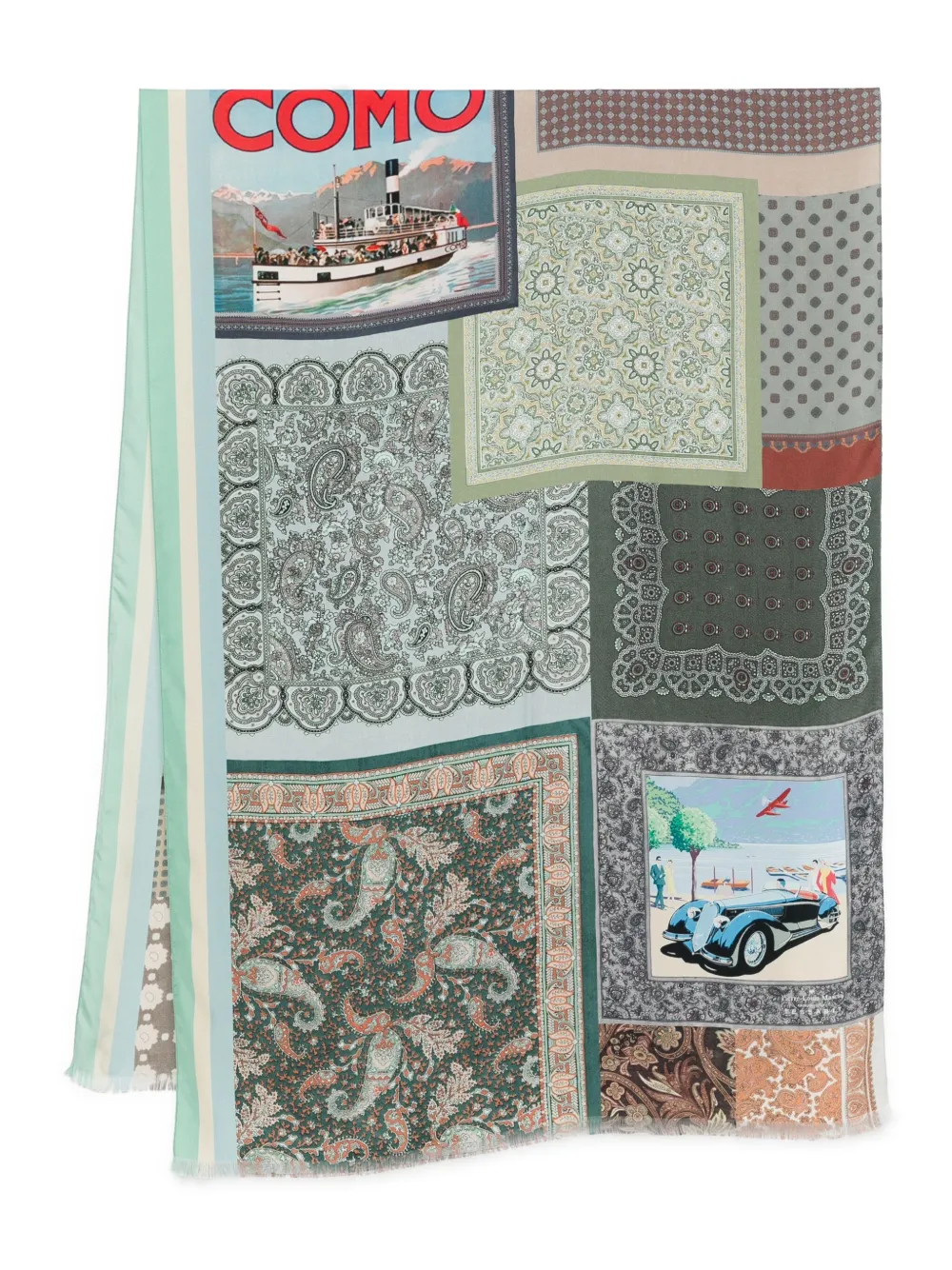 Шарф в технике пэчворк Pierre-Louis Mascia, серый
Шарф в технике пэчворк Pierre-Louis Mascia, серый