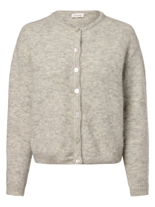 Кардиган с содержанием шерсти альпаки vito American Vintage, серый
Кардиган с содержанием шерсти альпаки vito American Vintage, серый