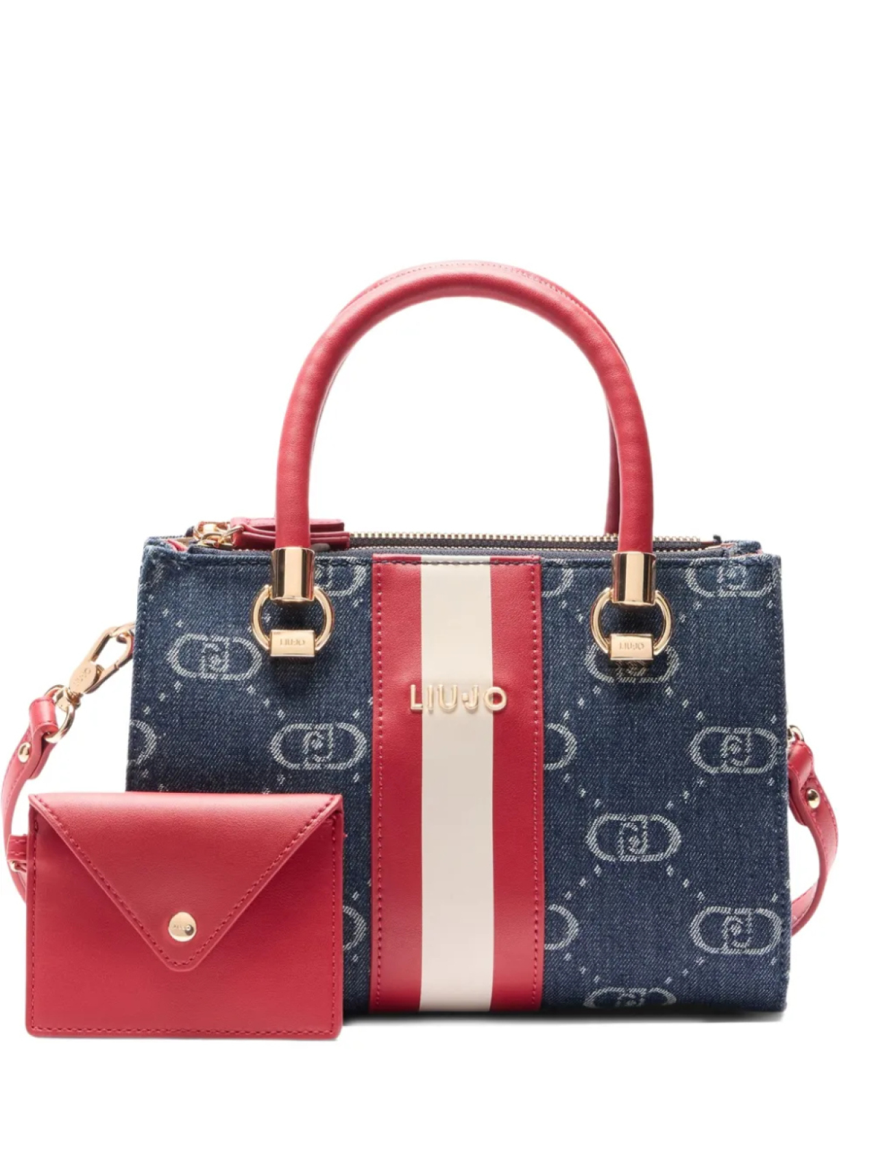 Сумка-тоут из жаккарда LIU JO, синий
Сумка-тоут из жаккарда LIU JO, синий