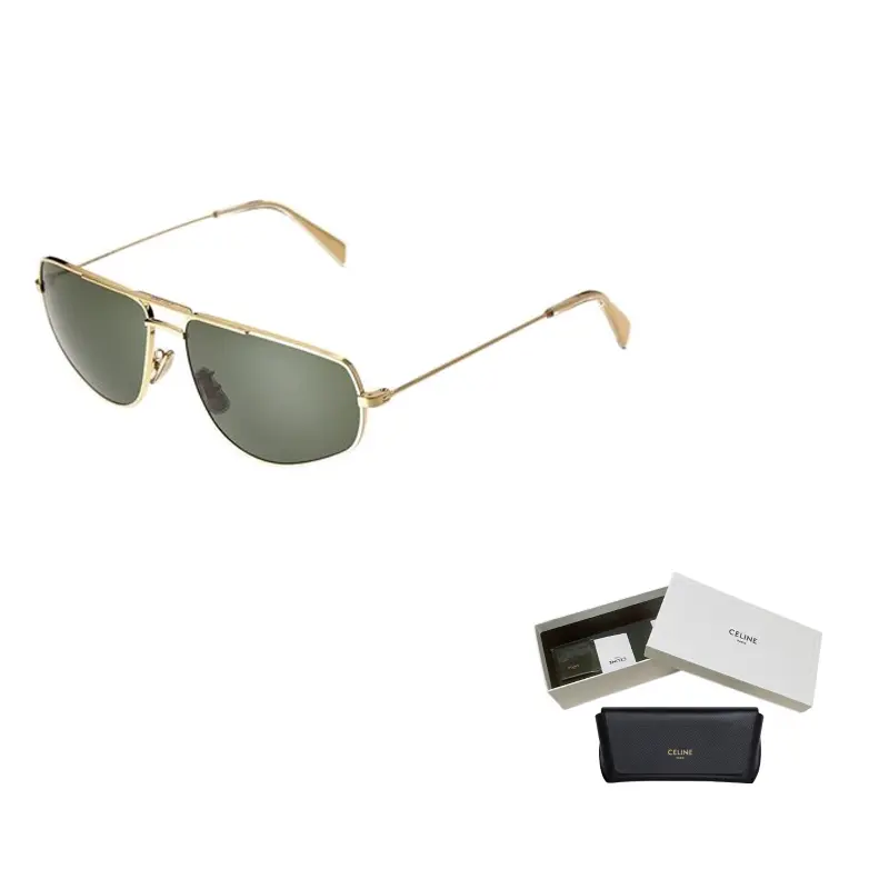 CELINE Авиаторские солнцезащитные очки Metal Unisex Gold, Gold
CELINE Авиаторские солнцезащитные очки Metal Unisex Gold, Gold