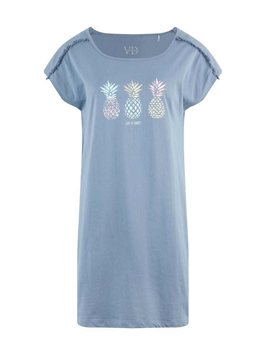 Ночная рубашка VIVANCE Pineapple, синий
Ночная рубашка VIVANCE Pineapple, синий