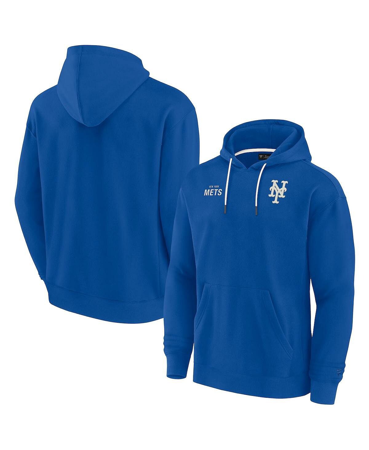 Мужской и женский супермягкий флисовый пуловер с капюшоном Royal New York Mets Fanatics Signature
Мужской и женский супермягкий флисовый пуловер с капюшоном Royal New York Mets Fanatics Signature