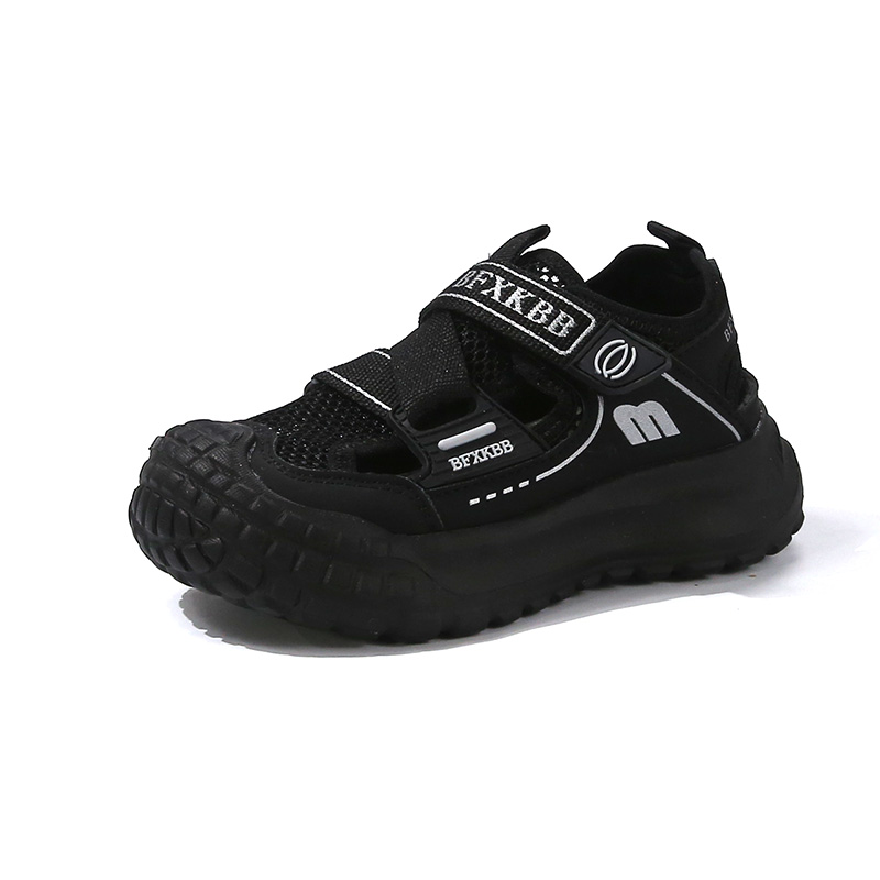 Сандалии детские, износостойкие, дышащие, низкие SHIBU, черный
Сандалии детские, износостойкие, дышащие, низкие SHIBU, черный