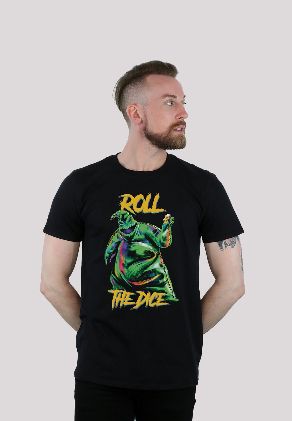 Футболка с принтом DISNEY THE NIGHTMARE BEFORE CHRISTMAS OOGIE BOOGIE ROLL THE DICE F4NT4STIC, черный
Футболка с принтом DISNEY THE NIGHTMARE BEFORE CHRISTMAS OOGIE BOOGIE ROLL THE DICE F4NT4STIC, черный