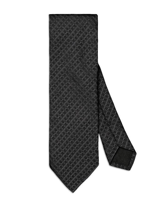 Галстук из шелка с геометрическим узором Eton, черный
Галстук из шелка с геометрическим узором Eton, черный