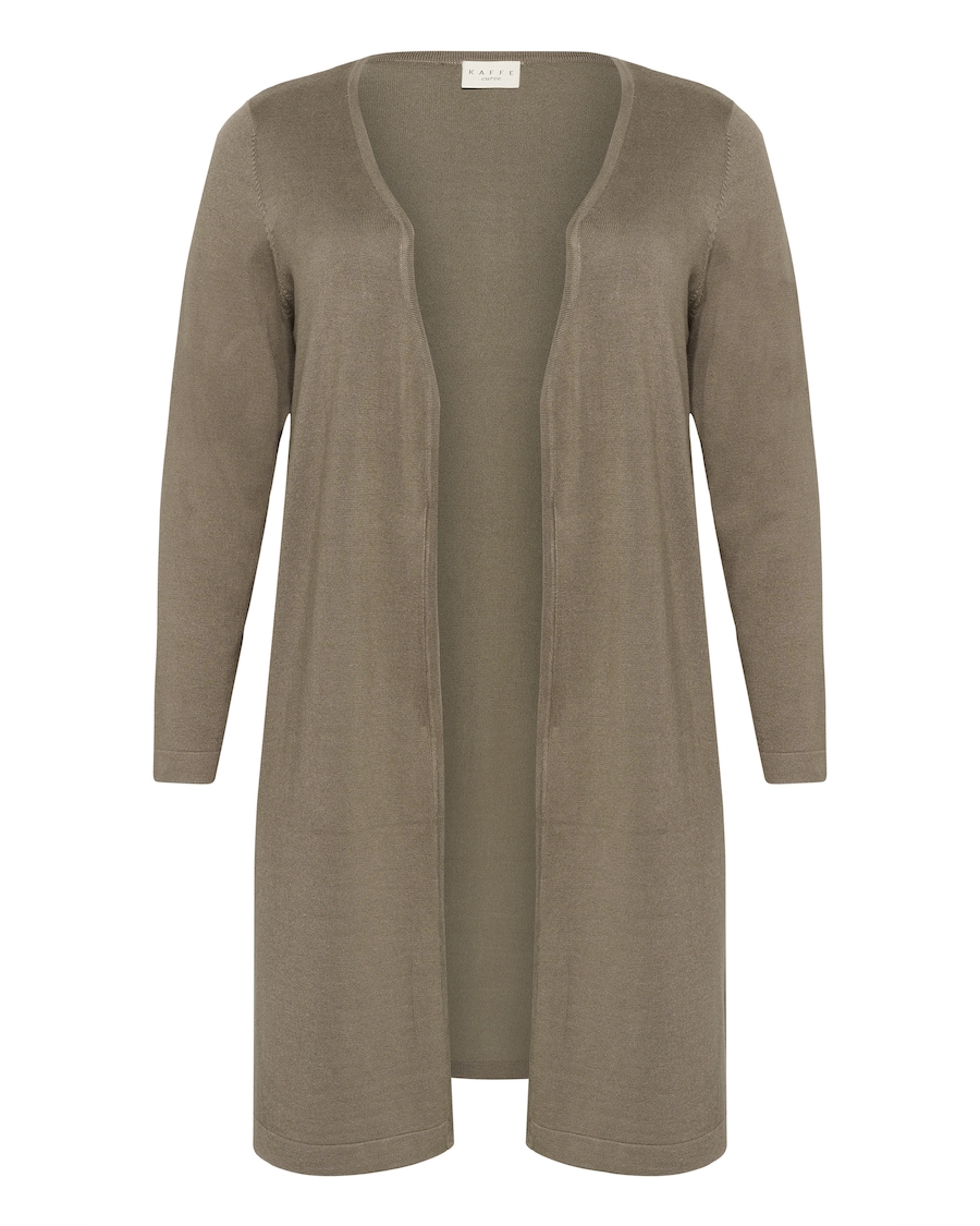 Вязаный кардиган KAFFE CURVE KCfarsia, темно-бежевый
Вязаный кардиган KAFFE CURVE KCfarsia, темно-бежевый