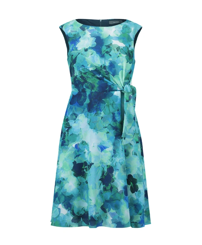 Платье миди из шифона с цветочным принтом Vera Mont, синий
Платье миди из шифона с цветочным принтом Vera Mont, синий