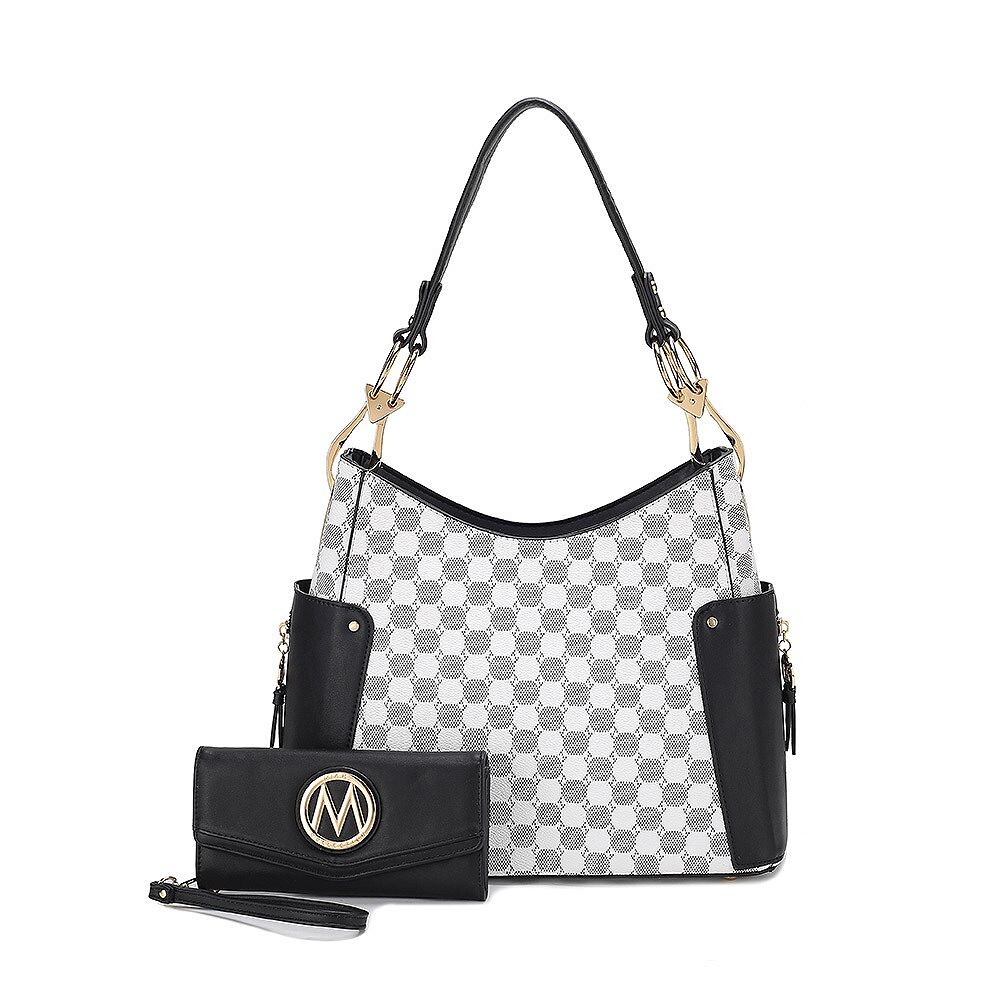 Сумка на плечо MKF Collection Penelope с круглым принтом и бумажник в тон ведьмы от Mia K — 2 предмета, черный
Сумка на плечо MKF Collection Penelope с круглым принтом и бумажник в тон ведьмы от Mia K — 2 предмета, черный