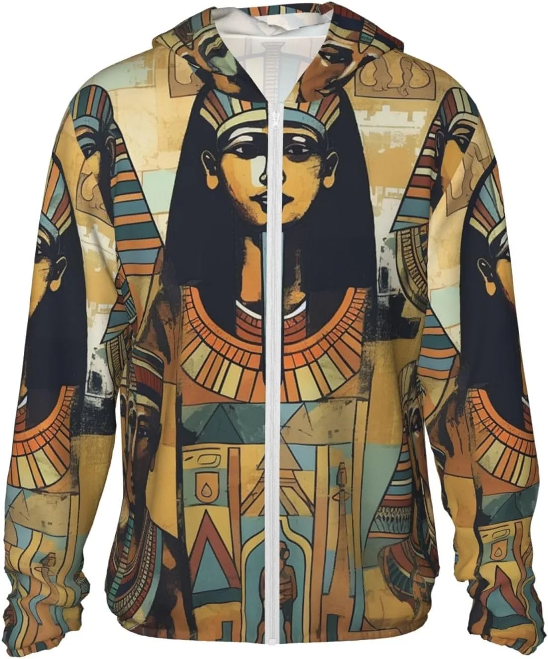 Толстовка с капюшоном для защиты от солнца Ancient Egypt Tribe Series, UPF 50+, с длинным рукавом GDSHJKLW
Толстовка с капюшоном для защиты от солнца Ancient Egypt Tribe Series, UPF 50+, с длинным рукавом GDSHJKLW