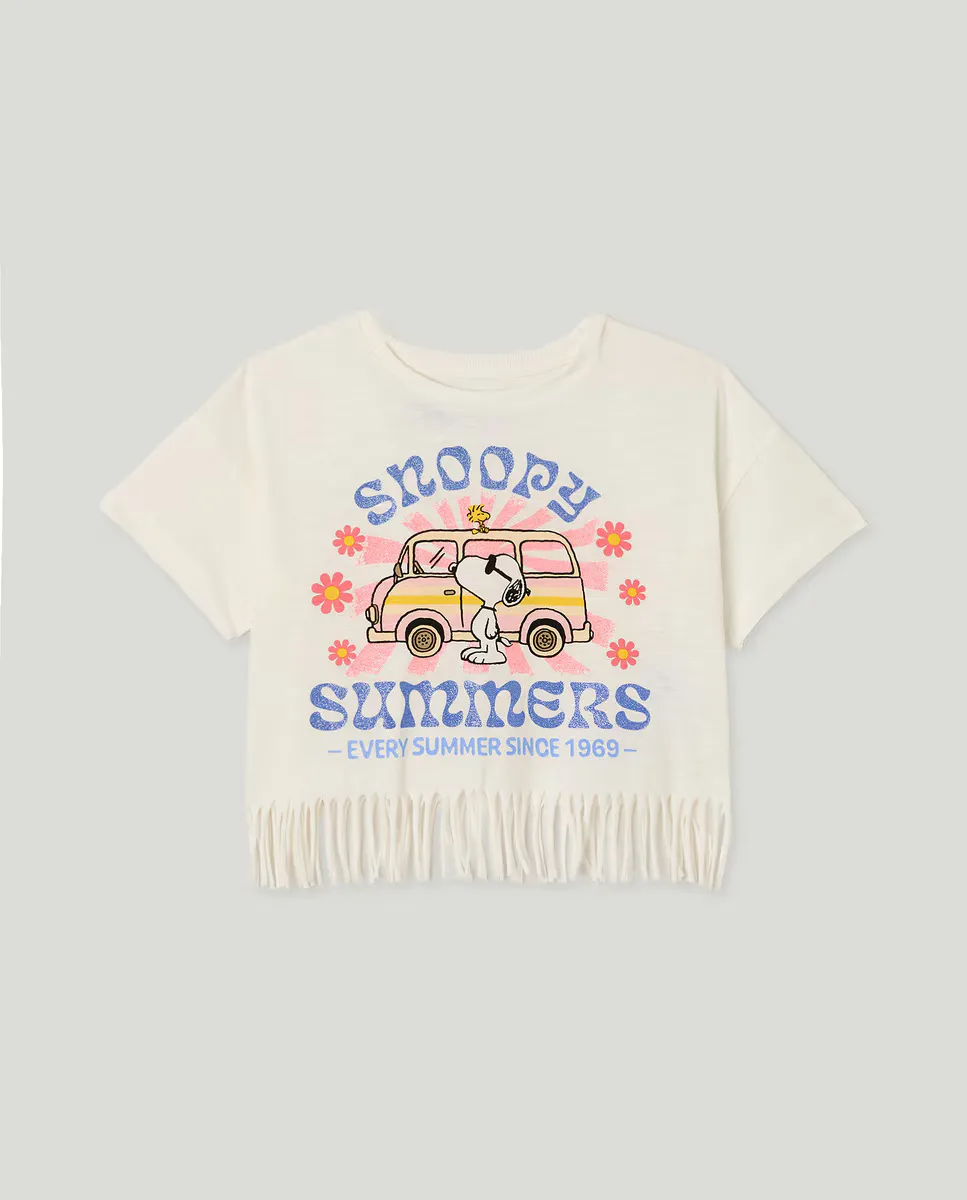 Snoopy Футболка для девочек с коротким рукавом Kids El Corte Inglés, белый
Snoopy Футболка для девочек с коротким рукавом Kids El Corte Inglés, белый