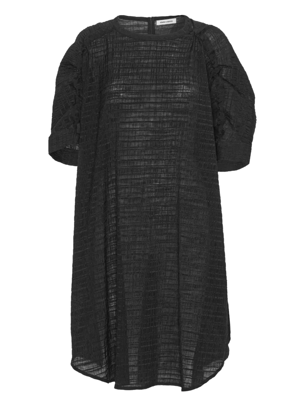 Фактурное платье с объемными рукавами Henrik Vibskov, черный
Фактурное платье с объемными рукавами Henrik Vibskov, черный