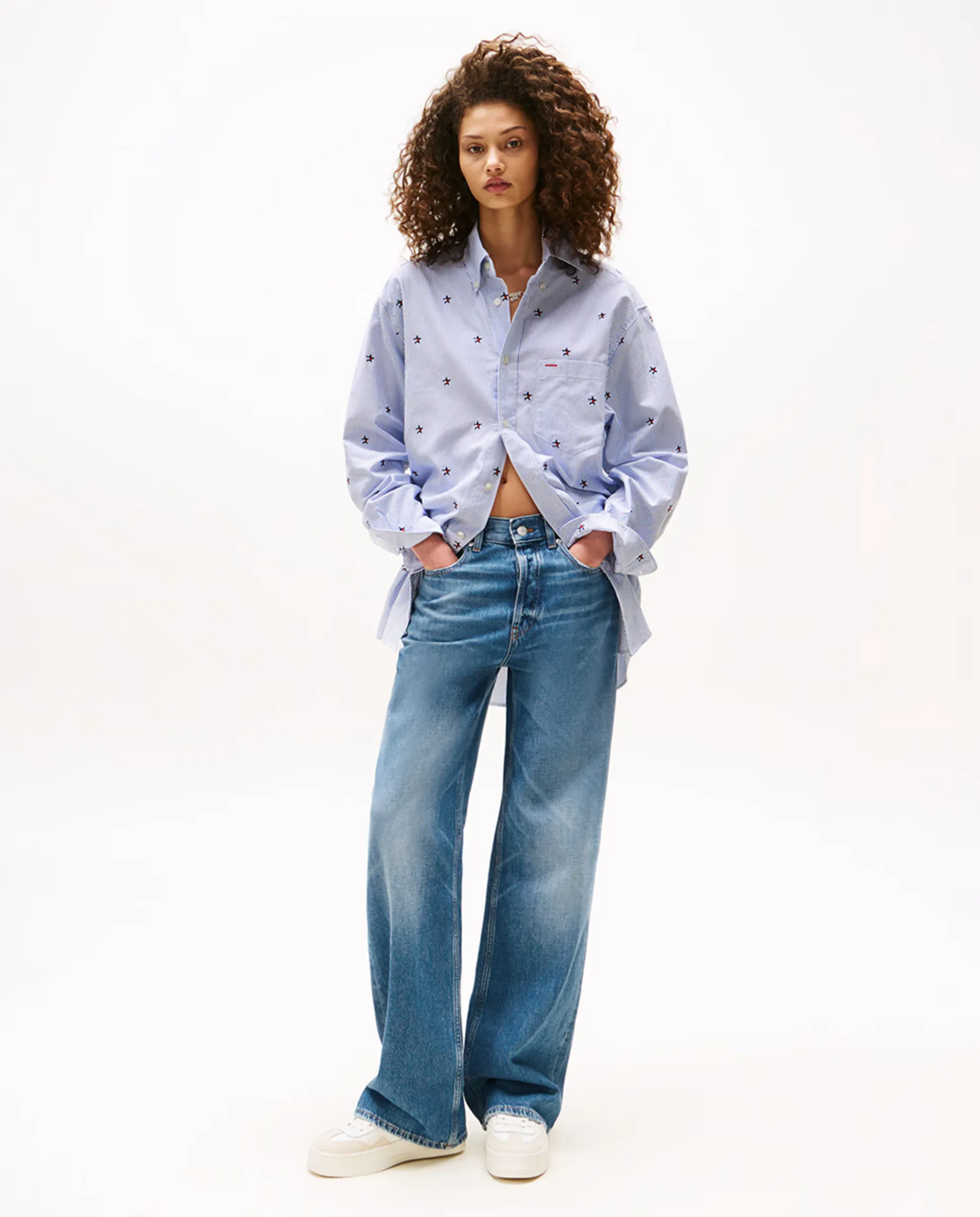 Джинсы Vaquero de mujer Tommy Girl Tommy Jeans, синий
Джинсы Vaquero de mujer Tommy Girl Tommy Jeans, синий