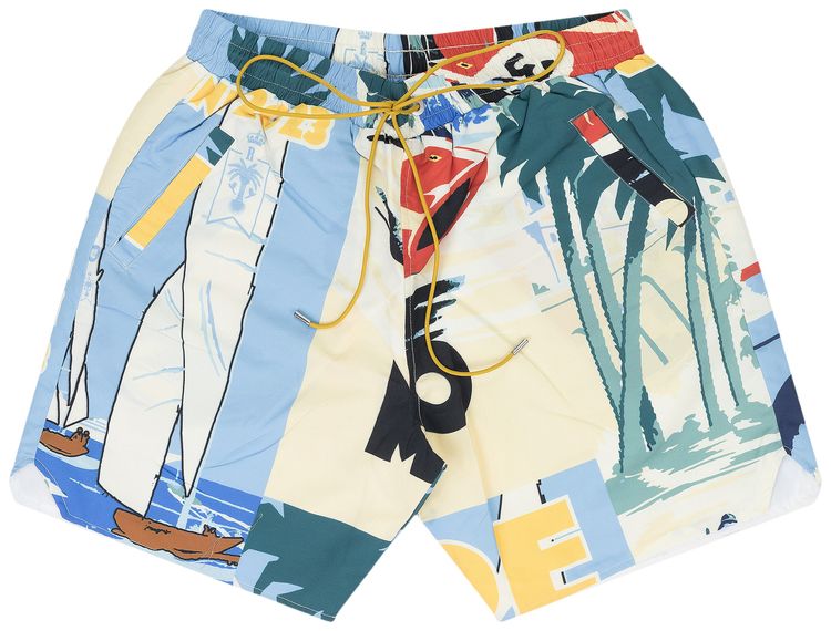 Короткие шорты Rhude Monaco, мультиколор
Короткие шорты Rhude Monaco, мультиколор