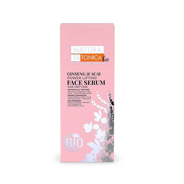 Сыворотка для лица с женьшенем и асаи 30 мл Natura Estonica
Сыворотка для лица с женьшенем и асаи 30 мл Natura Estonica