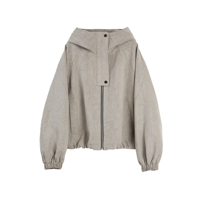 ELLE Кроп-пальто женское Medium Gray с капюшоном
ELLE Кроп-пальто женское Medium Gray с капюшоном