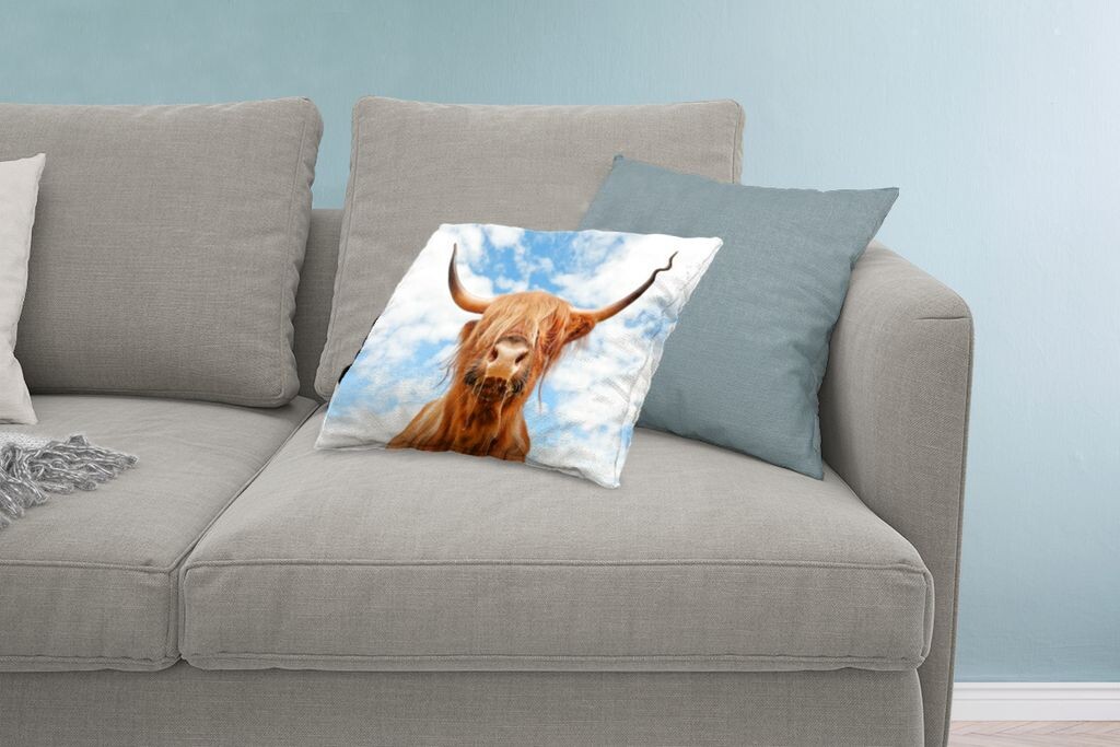MuchoWow Scottish Highlanders - Шотландский горец с белыми облаками - 60x40 см - чехлы на подушки - декоративные чехлы на подушки - декоративные чехлы на подушки
MuchoWow Scottish Highlanders - Шотландский горец с белыми облаками - 60x40 см - чехлы на подушки - декоративные чехлы на подушки - декоративные чехлы на подушки