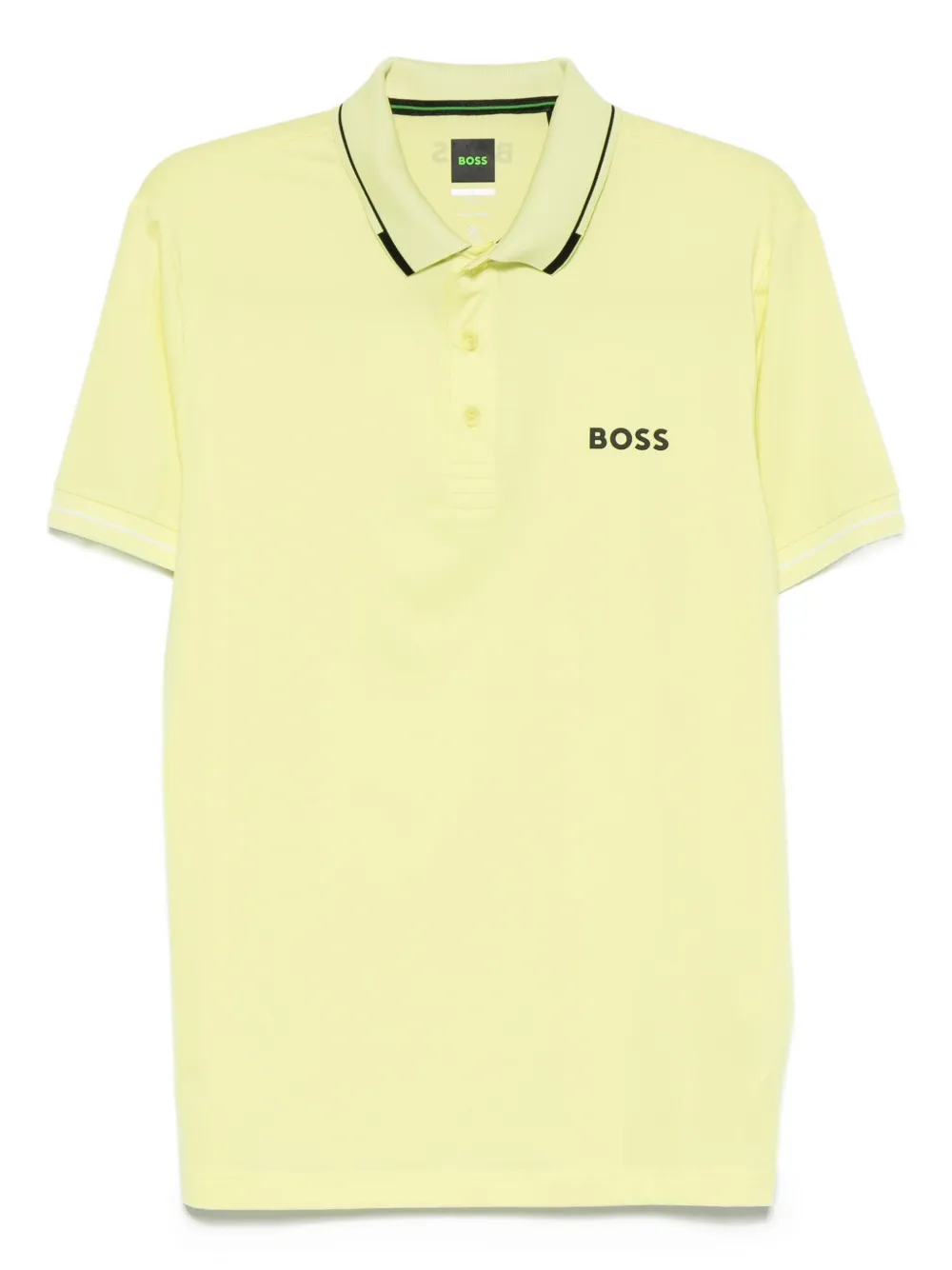 Рубашка поло с вышитым логотипом BOSS, желтый
Рубашка поло с вышитым логотипом BOSS, желтый