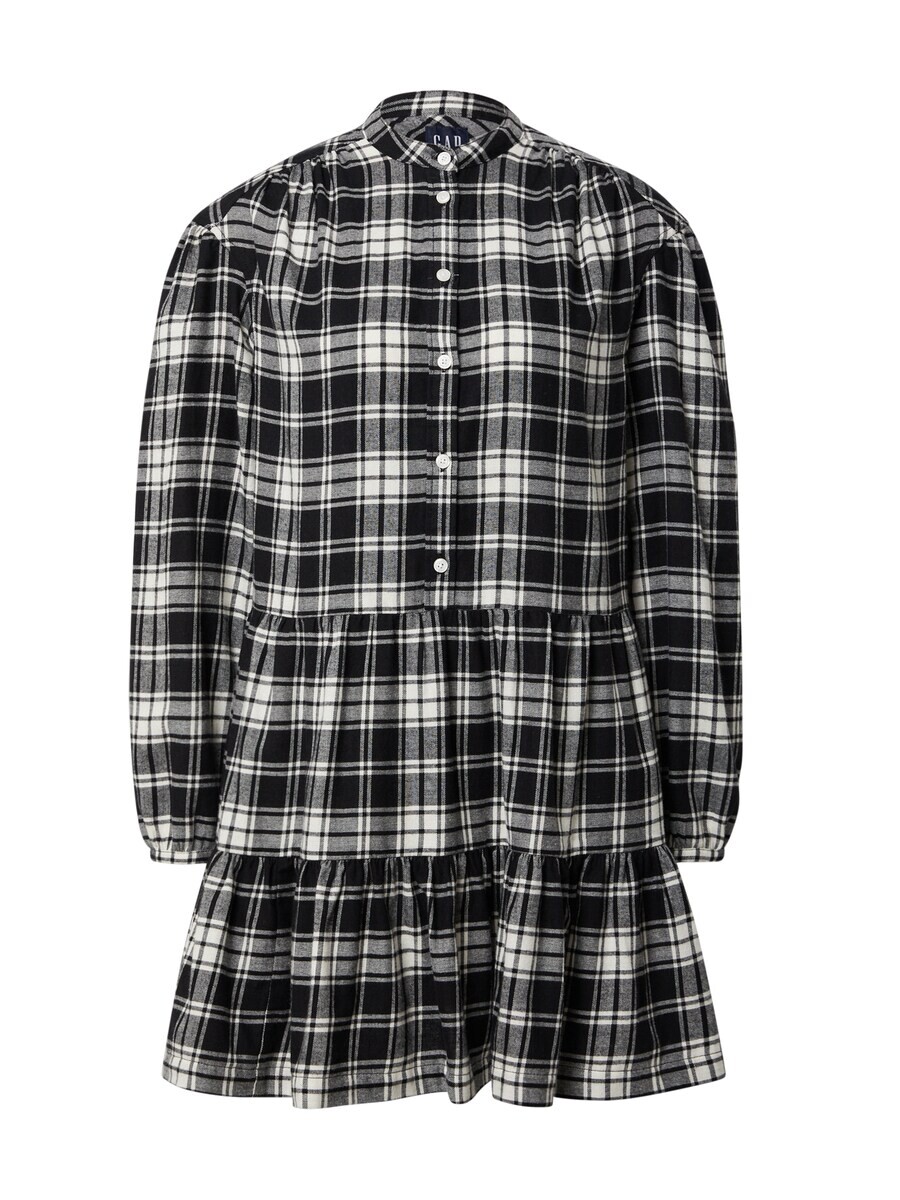 Платье-рубашка Gap, черный
Платье-рубашка Gap, черный