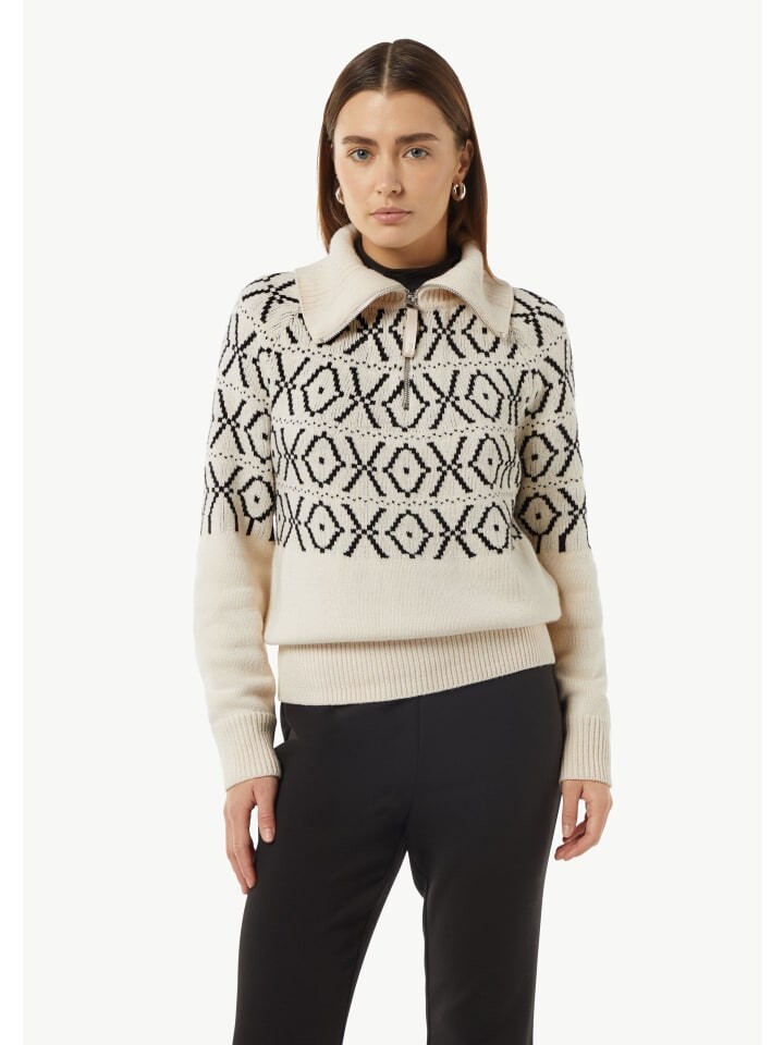 Пуловер comma CI Strickpullover langarm, кремовый
Пуловер comma CI Strickpullover langarm, кремовый