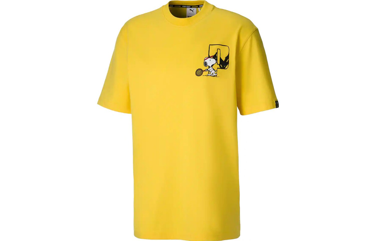 Футболка унисекс желтая Puma, желтый
Футболка унисекс желтая Puma, желтый