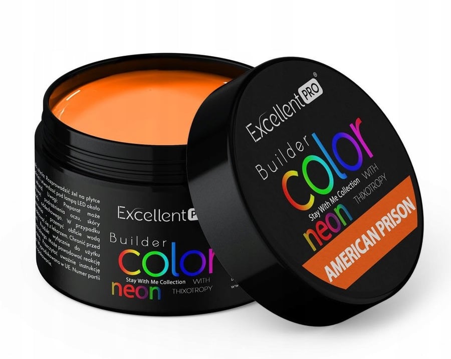 Excellent Pro Builder Gel Neon Builder Gel American Prison 15 г
Excellent Pro Builder Gel Neon Builder Gel American Prison 15 г