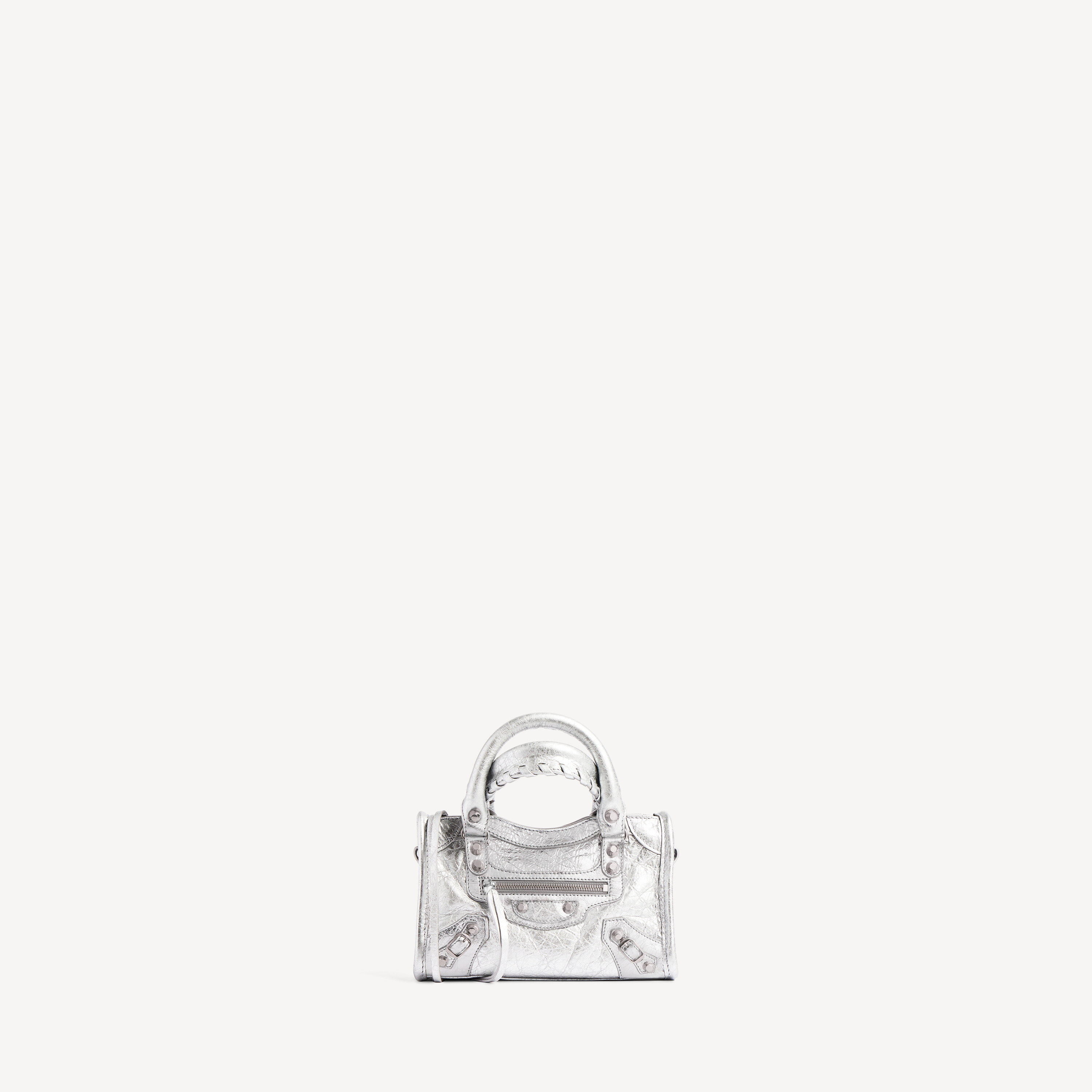 Женская сумка le city bag nano в серебристом цвете BALENCIAGA, серебристый
Женская сумка le city bag nano в серебристом цвете BALENCIAGA, серебристый