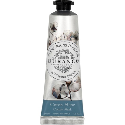 Мягкий крем для рук для женщин 30 мл с ароматом хлопка и мускуса Durance
Мягкий крем для рук для женщин 30 мл с ароматом хлопка и мускуса Durance