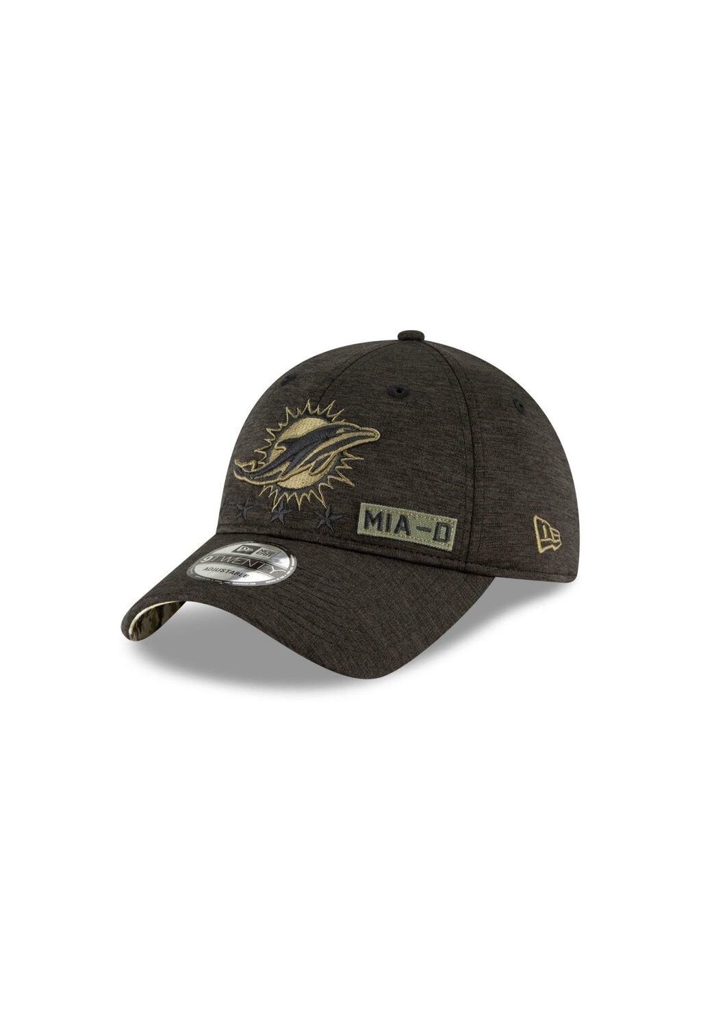 Бейсболка MIAMI DOLPHINS NFL ON FIELD 2020 SALUTE TO SERVICE 9TWENTY New Era, цвет schwarz
Бейсболка MIAMI DOLPHINS NFL ON FIELD 2020 SALUTE TO SERVICE 9TWENTY New Era, цвет schwarz