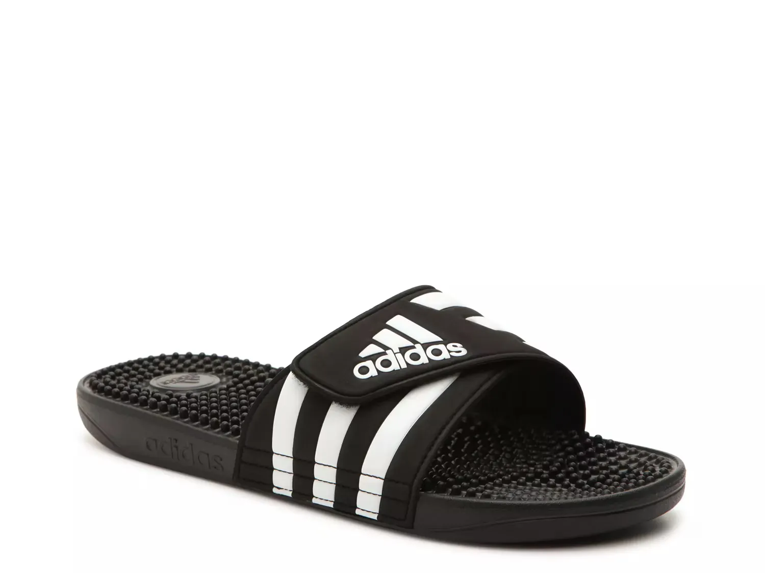 Сандалии Adissage Slide - мужские Adidas, Black/White 
Сандалии Adissage Slide - мужские Adidas, Black/White