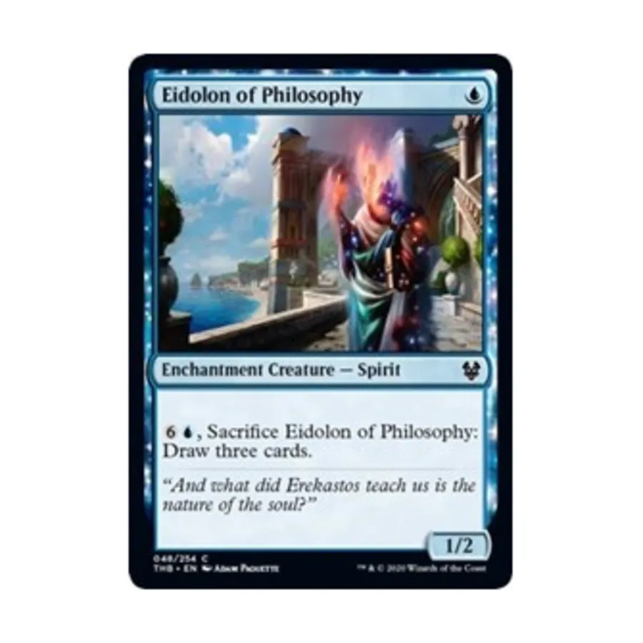 CCG Эйдолон философии (C) (фольга), MTG - Theros Beyond Death
CCG Эйдолон философии (C) (фольга), MTG - Theros Beyond Death