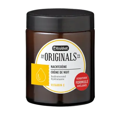 Увлажняющий ночной крем Originals с витамином E - 100 мл Kruidvat
Увлажняющий ночной крем Originals с витамином E - 100 мл Kruidvat